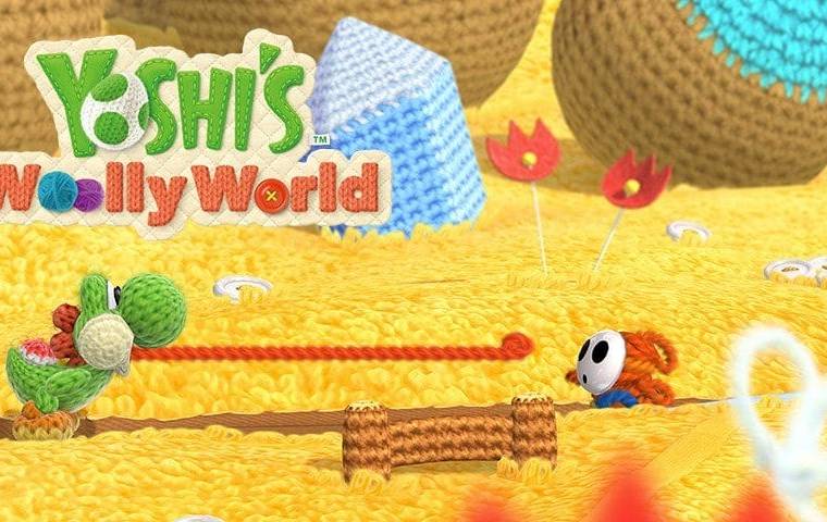 Imagen promocional de Yoshi’s Woolly World (alternativo)